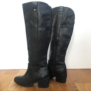 Vince Camuto Over the Knee Black Boots